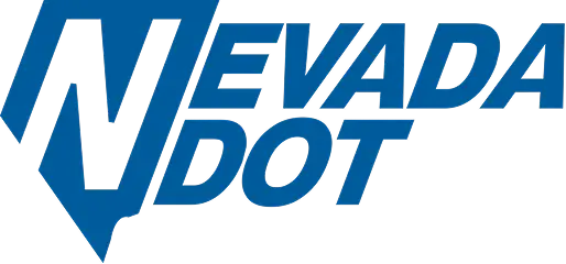 Logo of Nevada Department of Transportation with stylized 'N' and bold text.