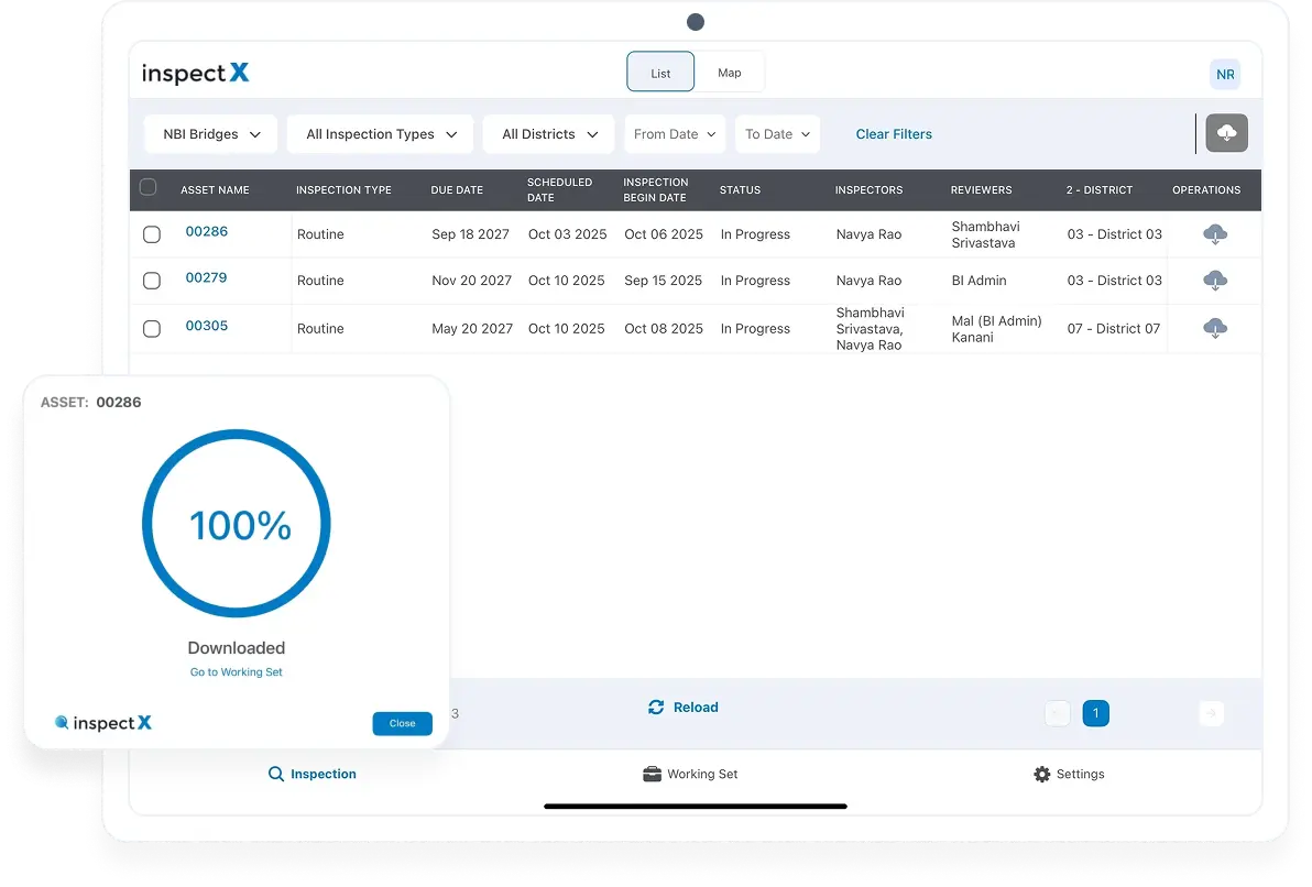 Field Module Dashboard UI