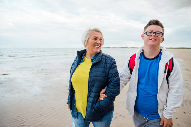 Able to Thrive participant with their Sydney support team