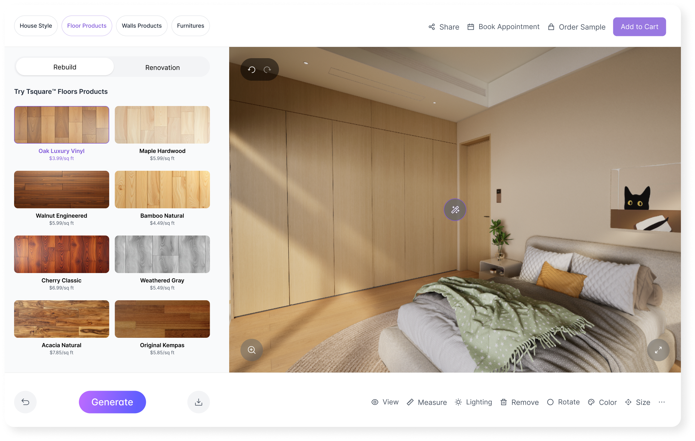 Dashboard mockup