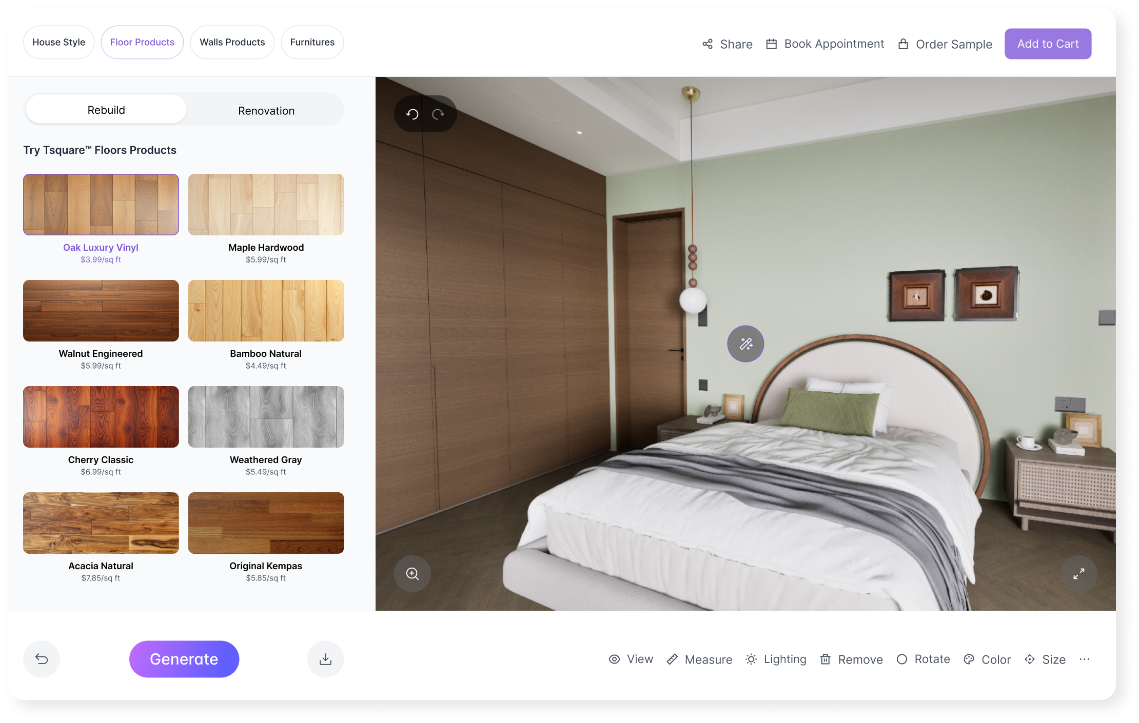 Dashboard mockup