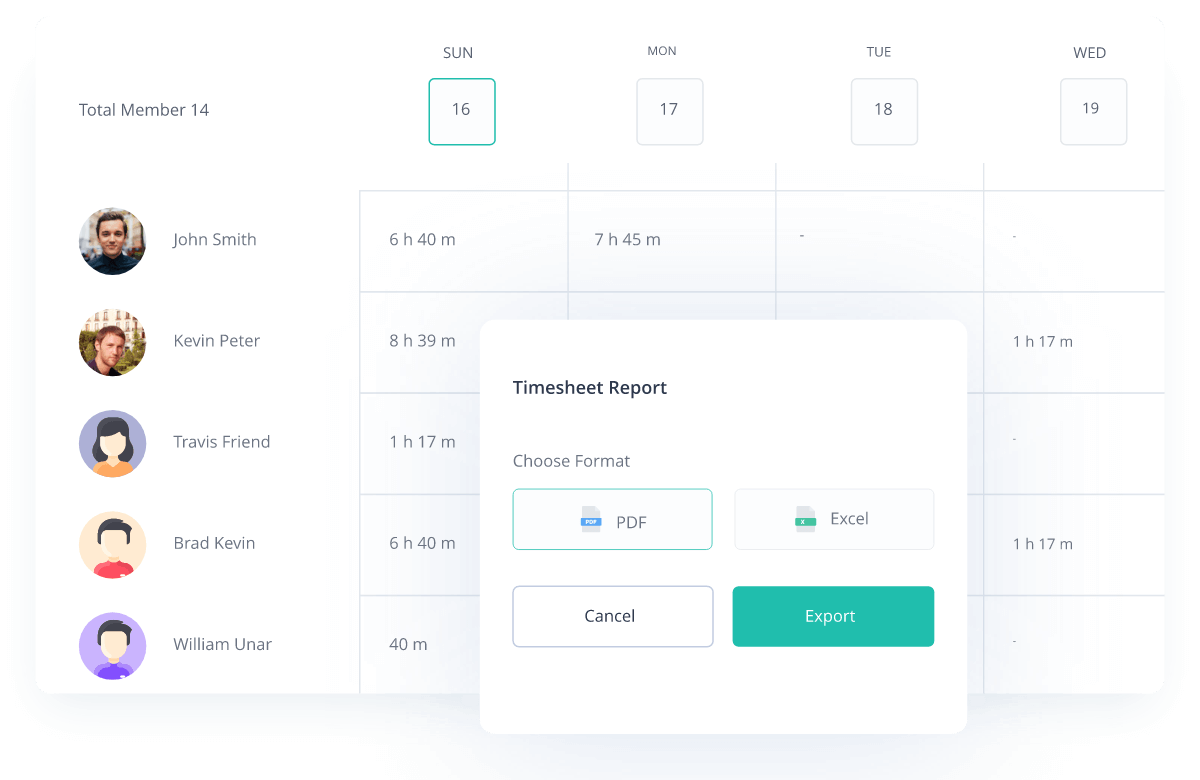 Apploye report working hours