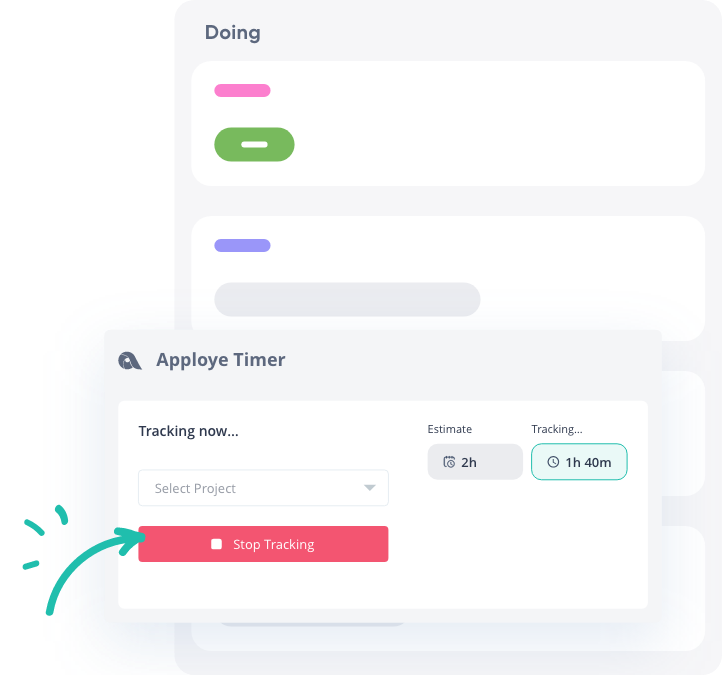 tracking time with Trello time tracker