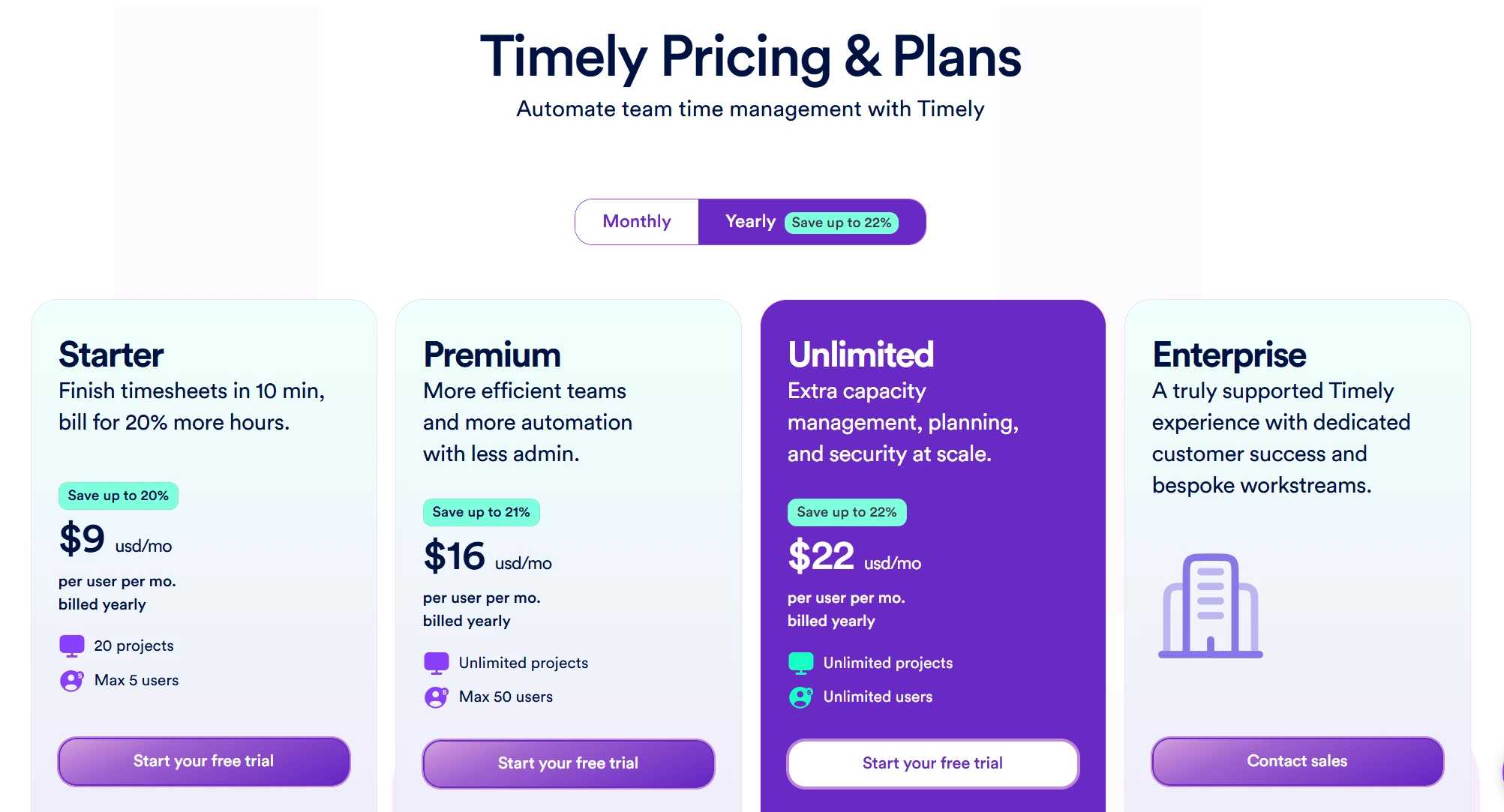 Timely pricing page.