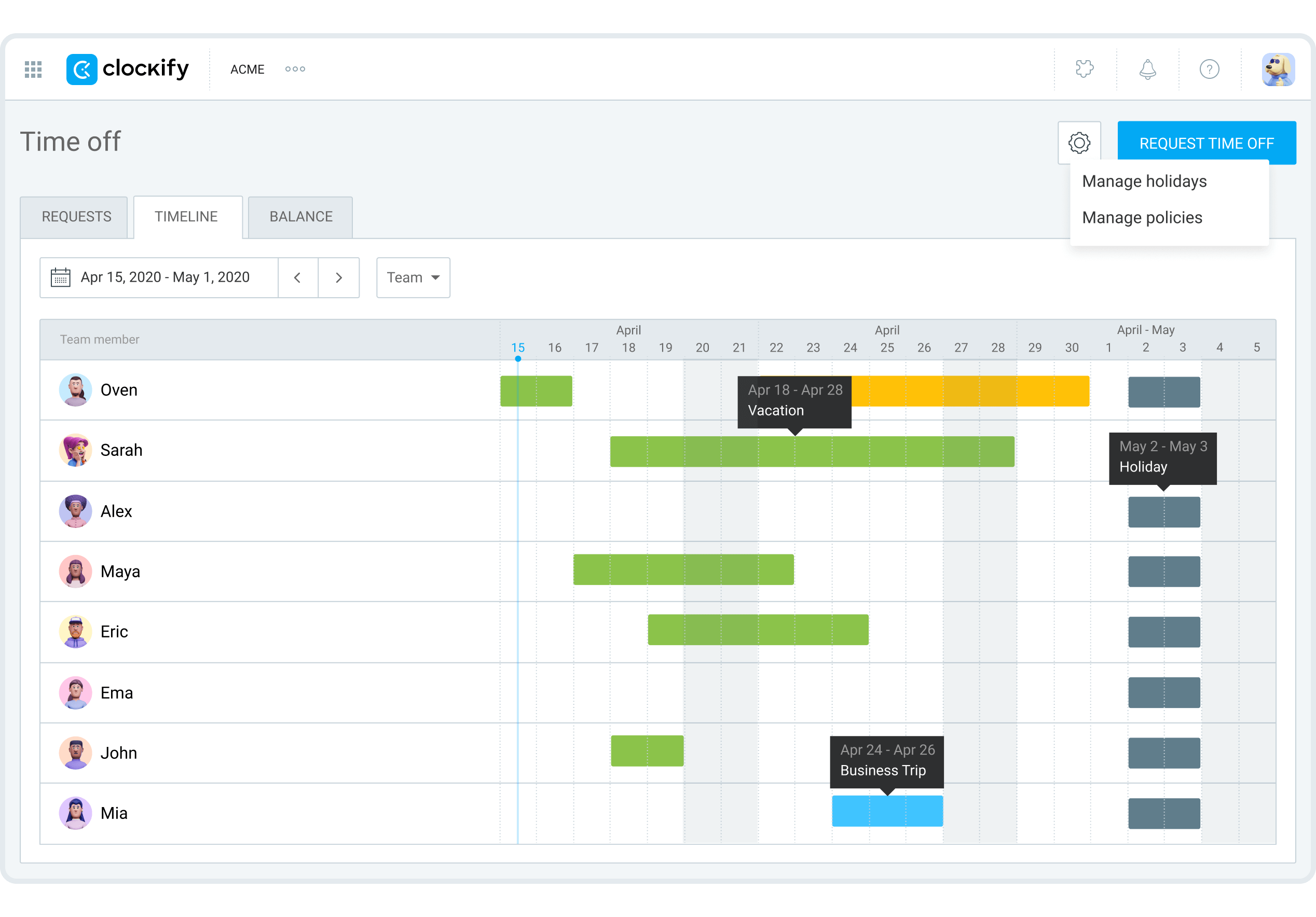 Image representing Clockify app time tracking