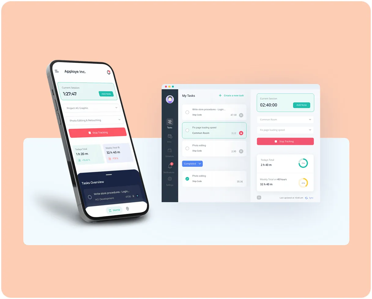 See Employee Productivity Live