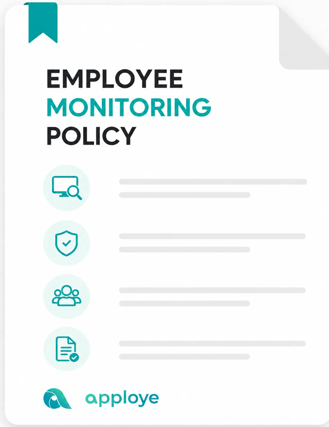 Employee Monitoring Policy Template Preview