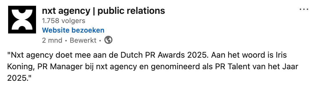 hoe aankondig je een persbericht aan?