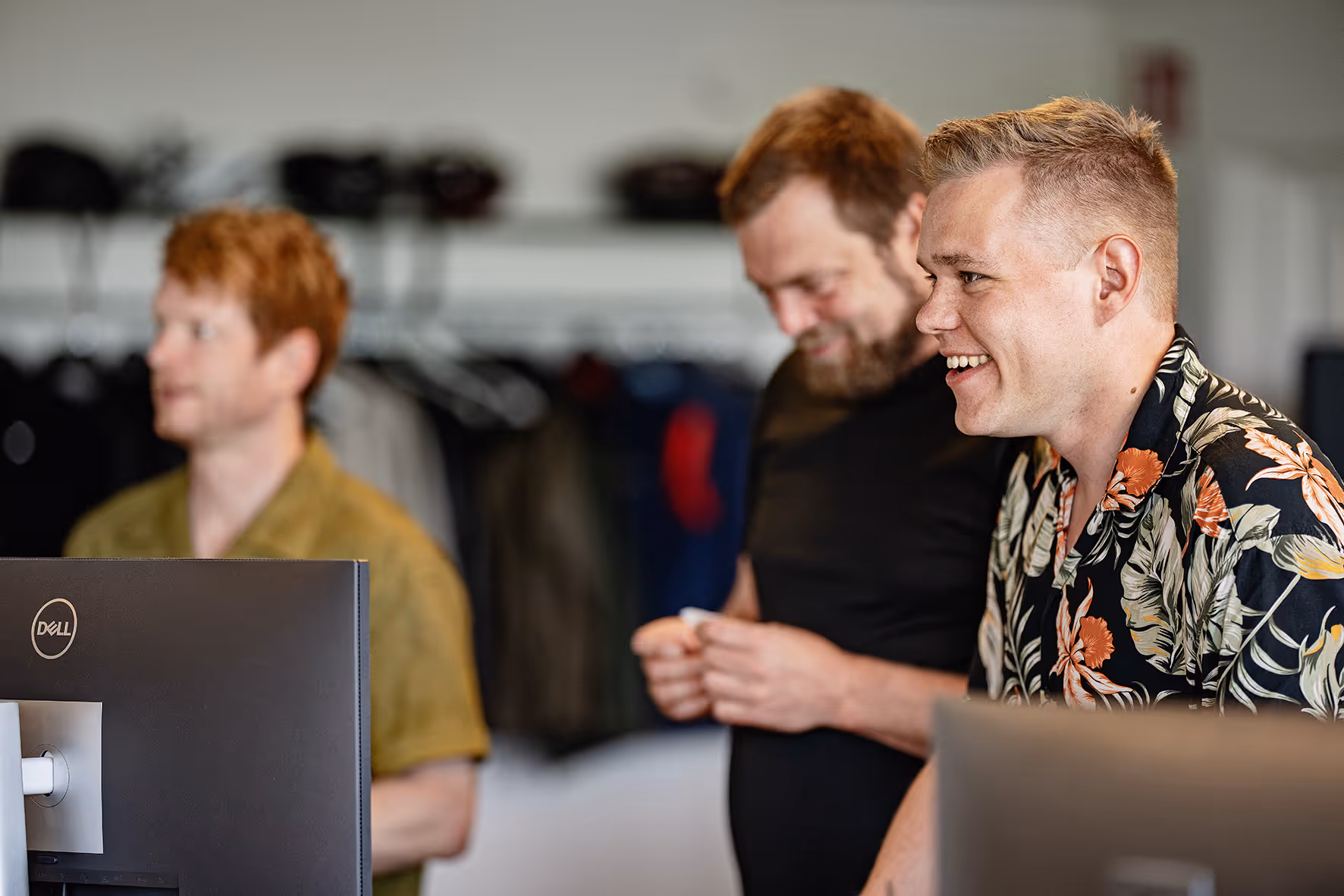  Group of Monthio employees in the Copenhagen office