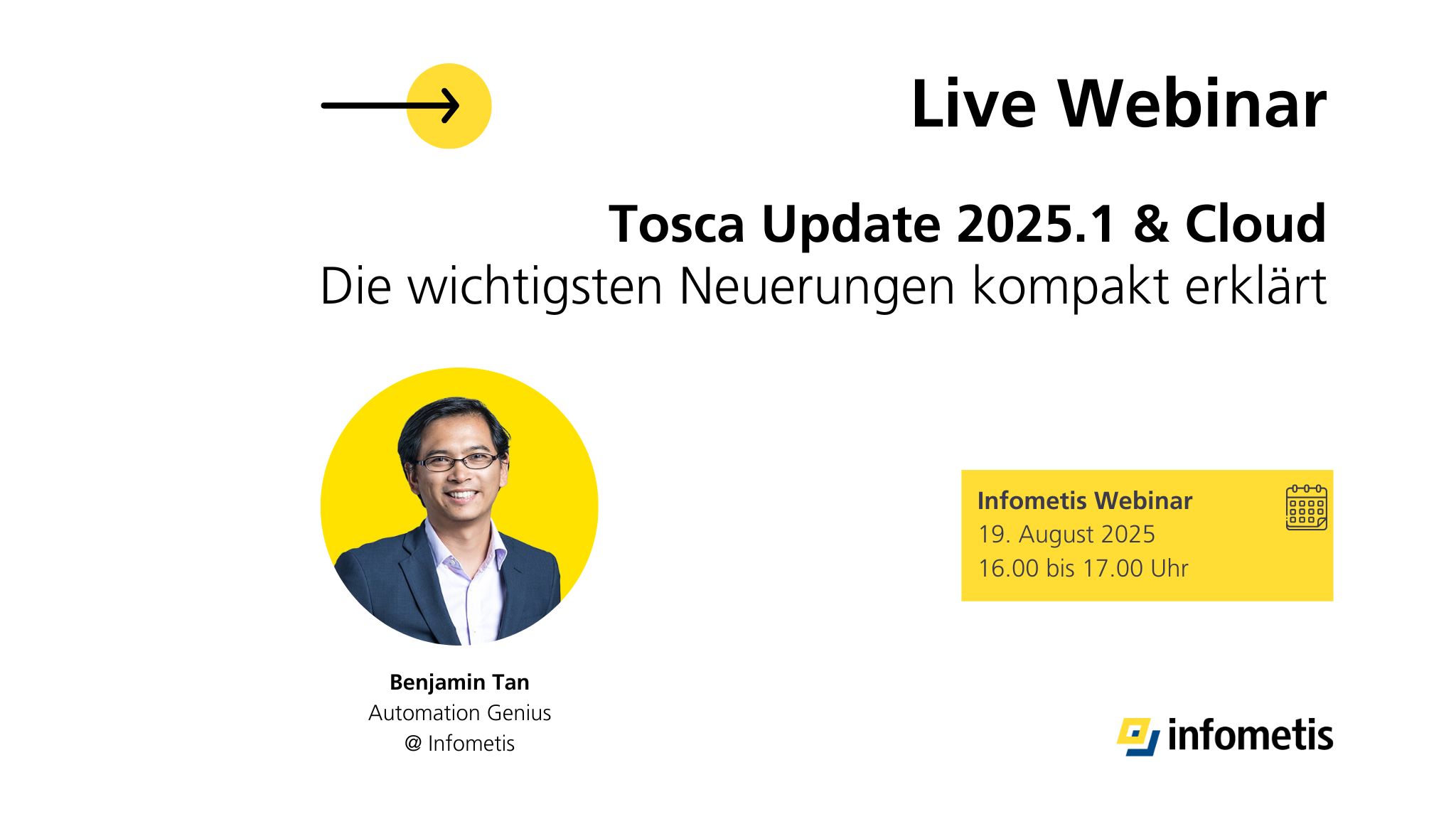 Webinar: Tosca-Update 2025.1 & Tosca Cloud – Die wichtigsten Neuerungen kompakt erklärt