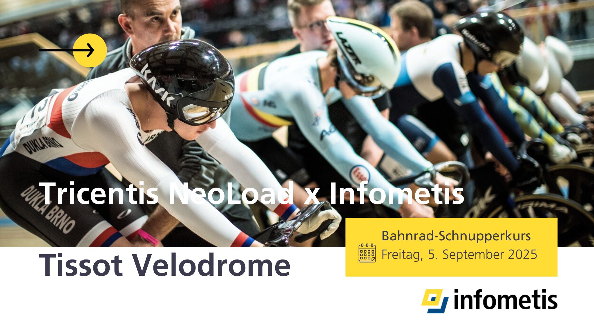 Tricentis NeoLoad x Infometis - Tissot Velodrome Event