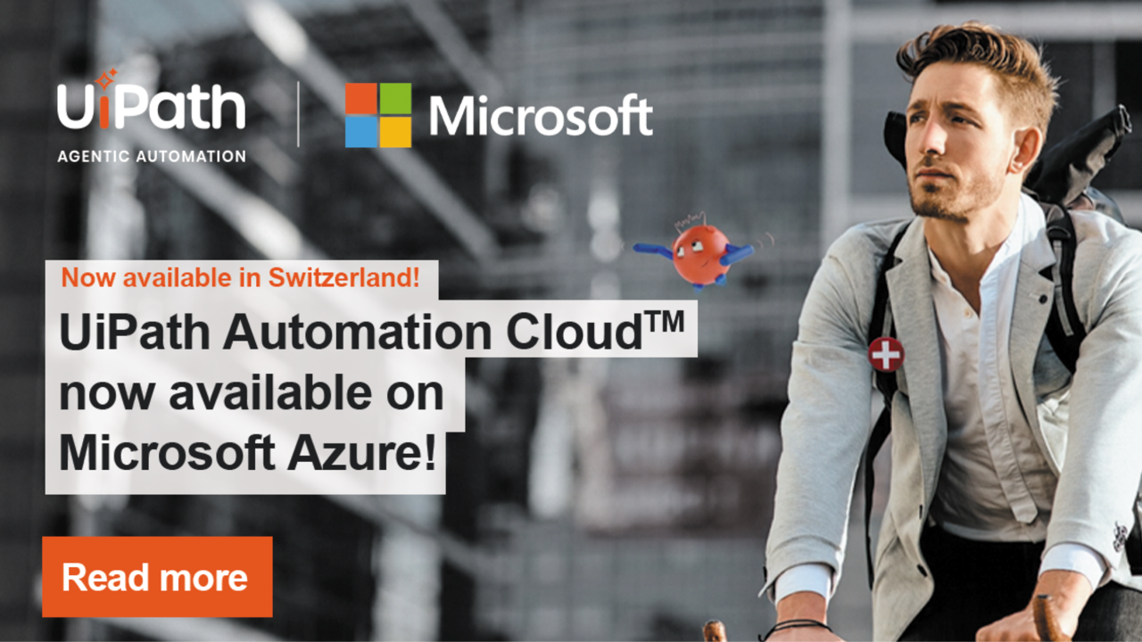 UiPath lanciert Swiss Cloud