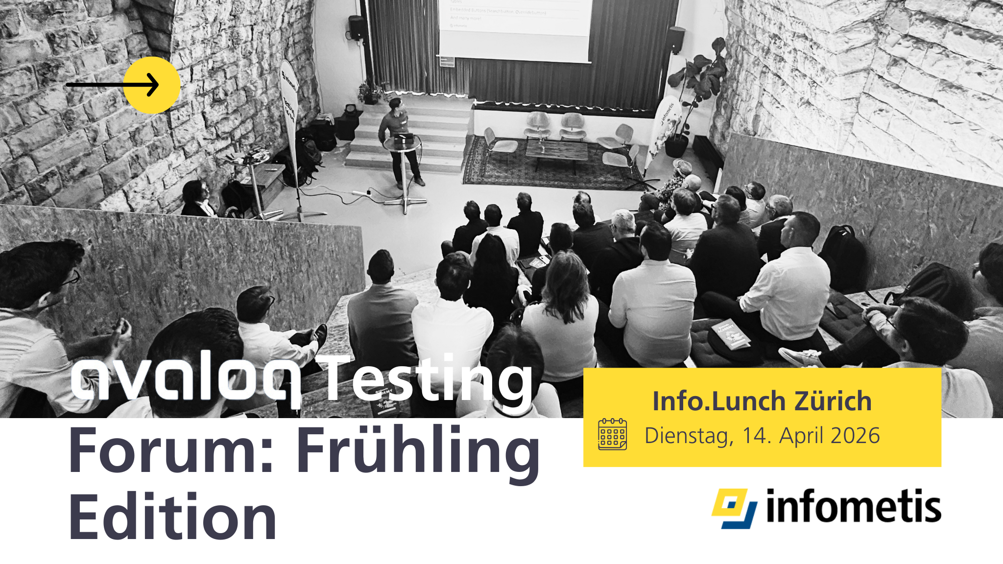 Info.Lunch: Avaloq Testing Forum: Frühling Edition