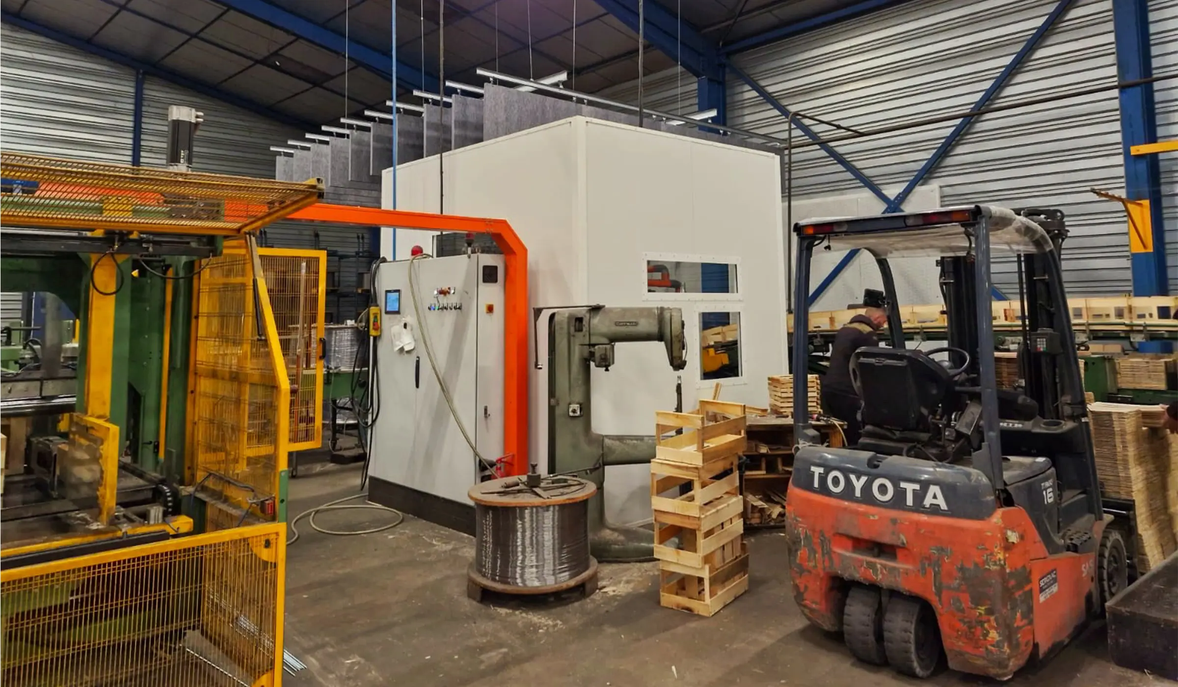 Traitement acoustiquepour Embalbois par Xylecho