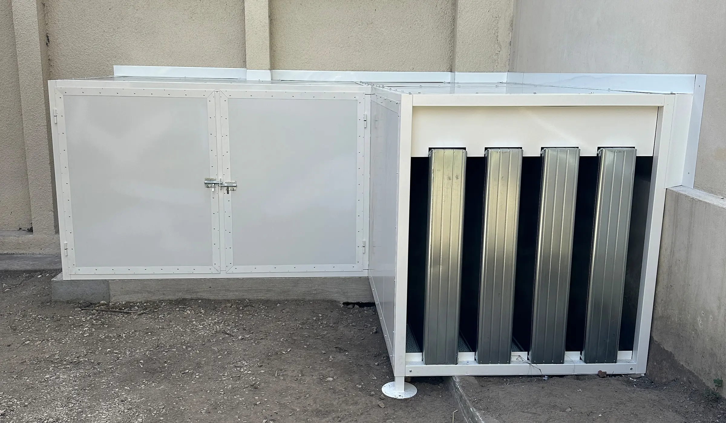 Traitement acoustique capotage d'aération par Xylecho