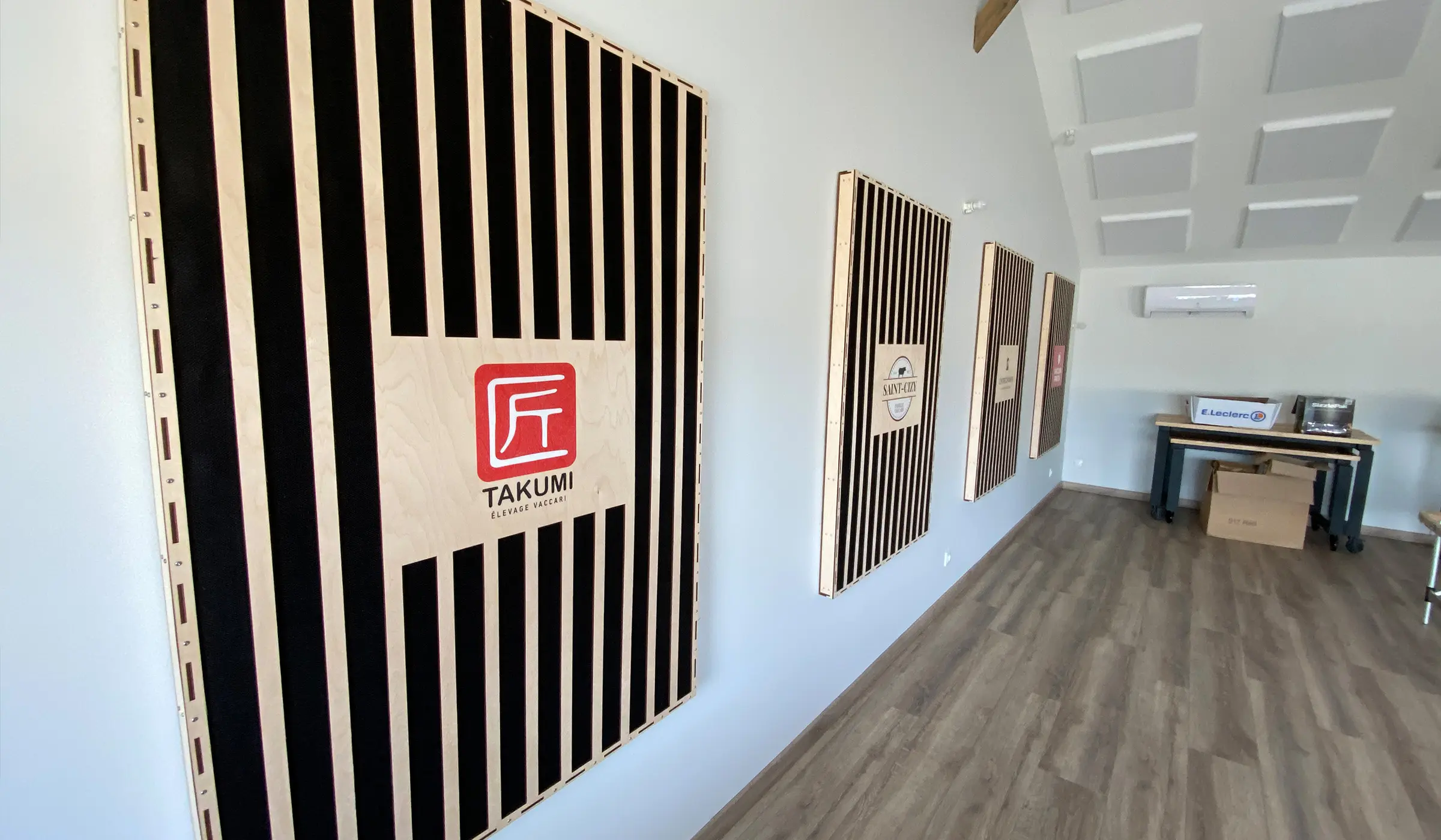 Traitement acoustique Bureaux Vaccari par Xylecho