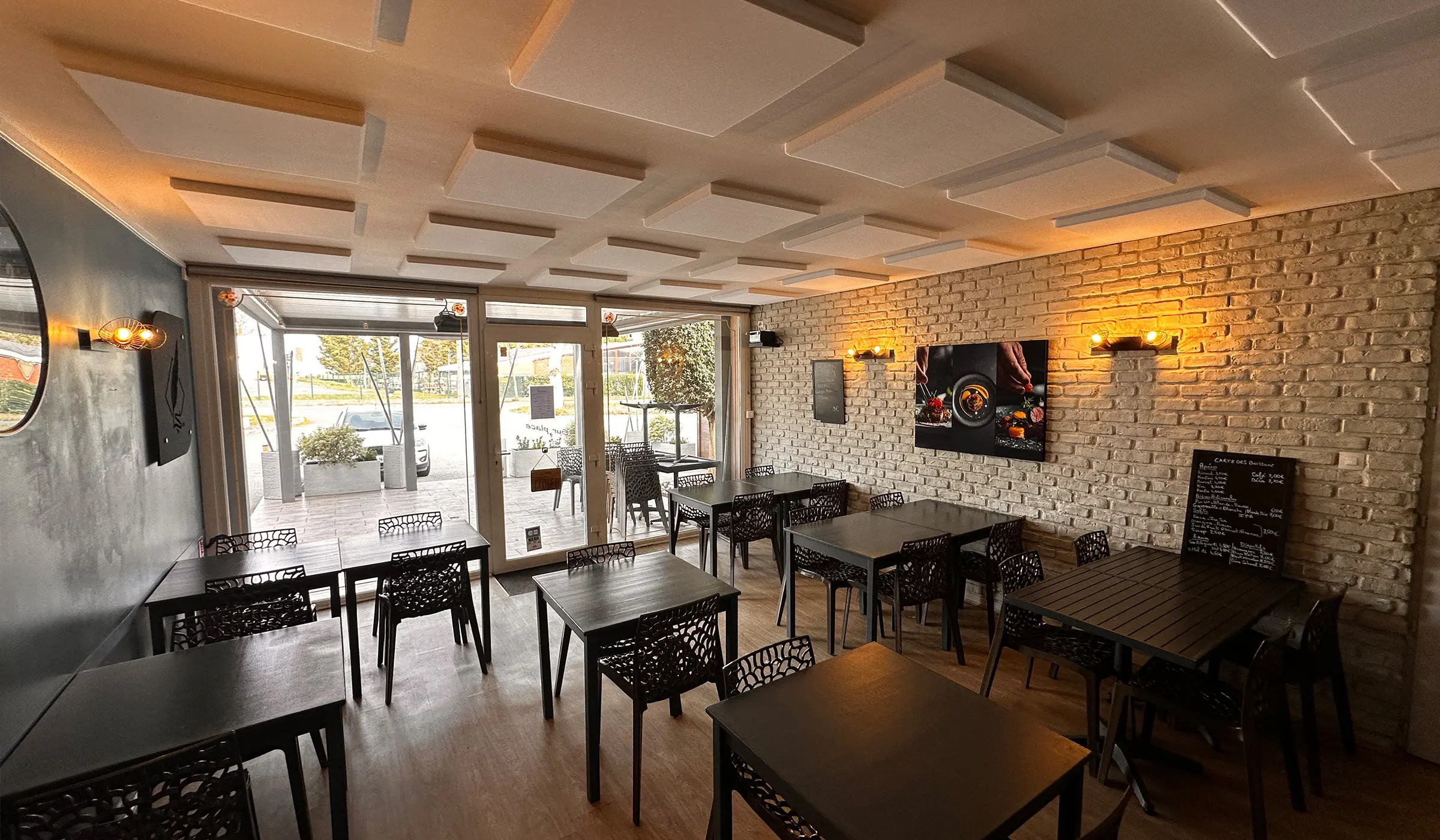 Traitement acoustique restauration à Villefranche-de-Lauragais par Xylecho