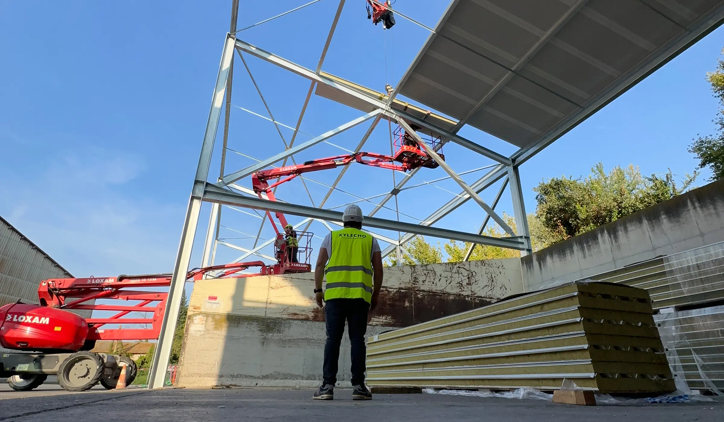 Traitement acoustique industriel pour Rousselot par Xylecho