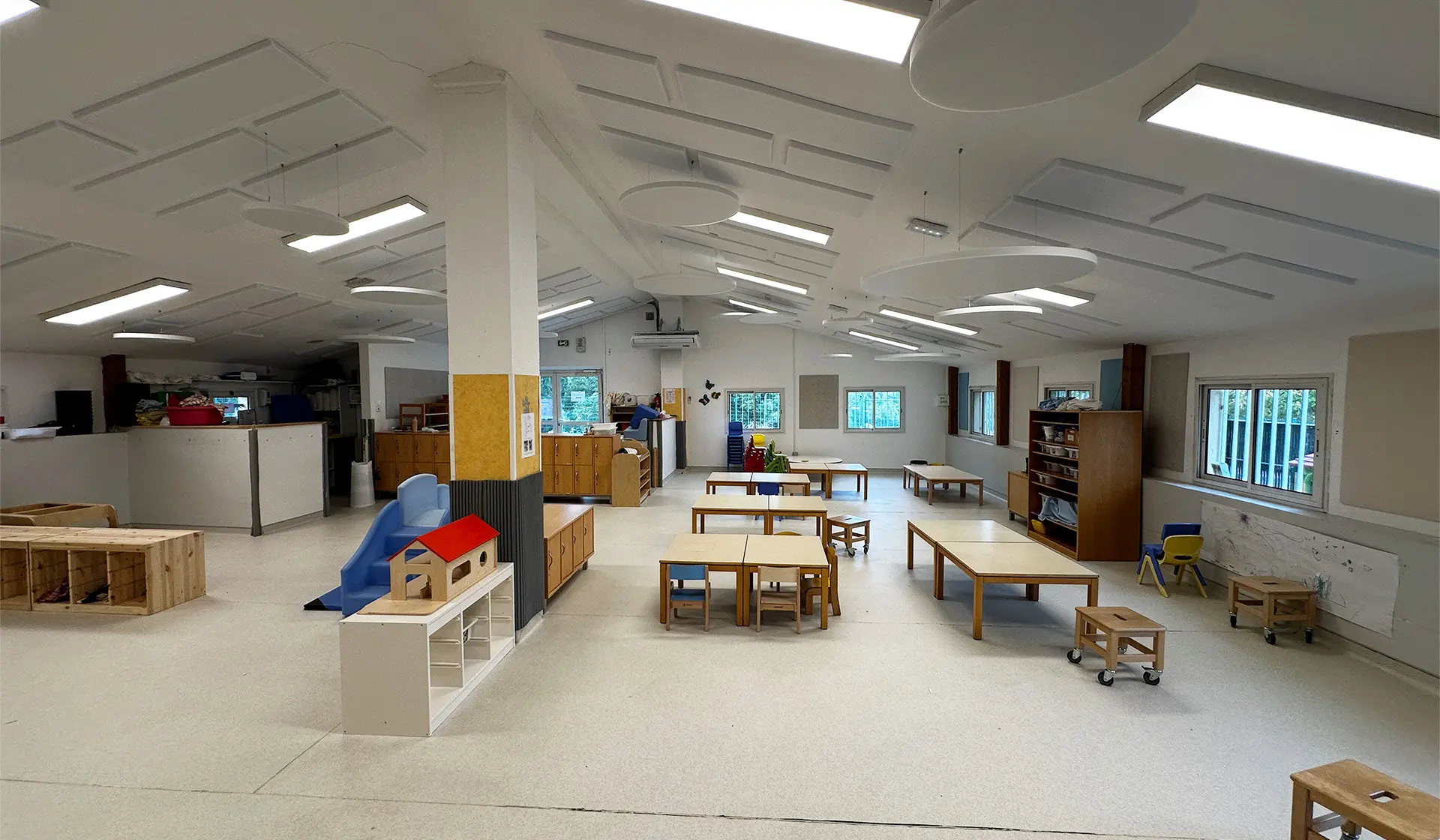 Solution acoustique crèche de Peypin par Xylecho 