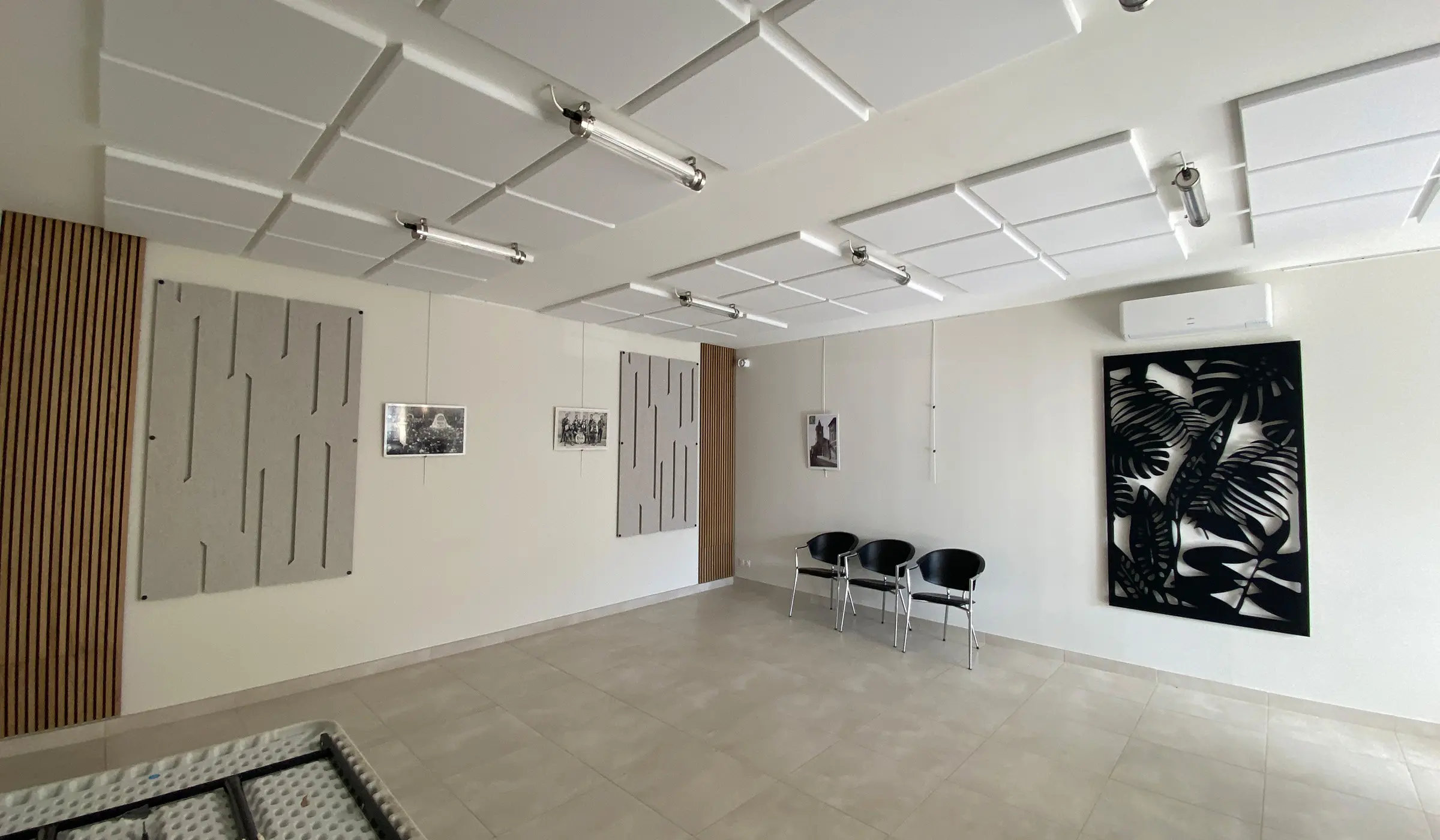 Traitement acoustique Mairie de saint nazaire par Xylecho