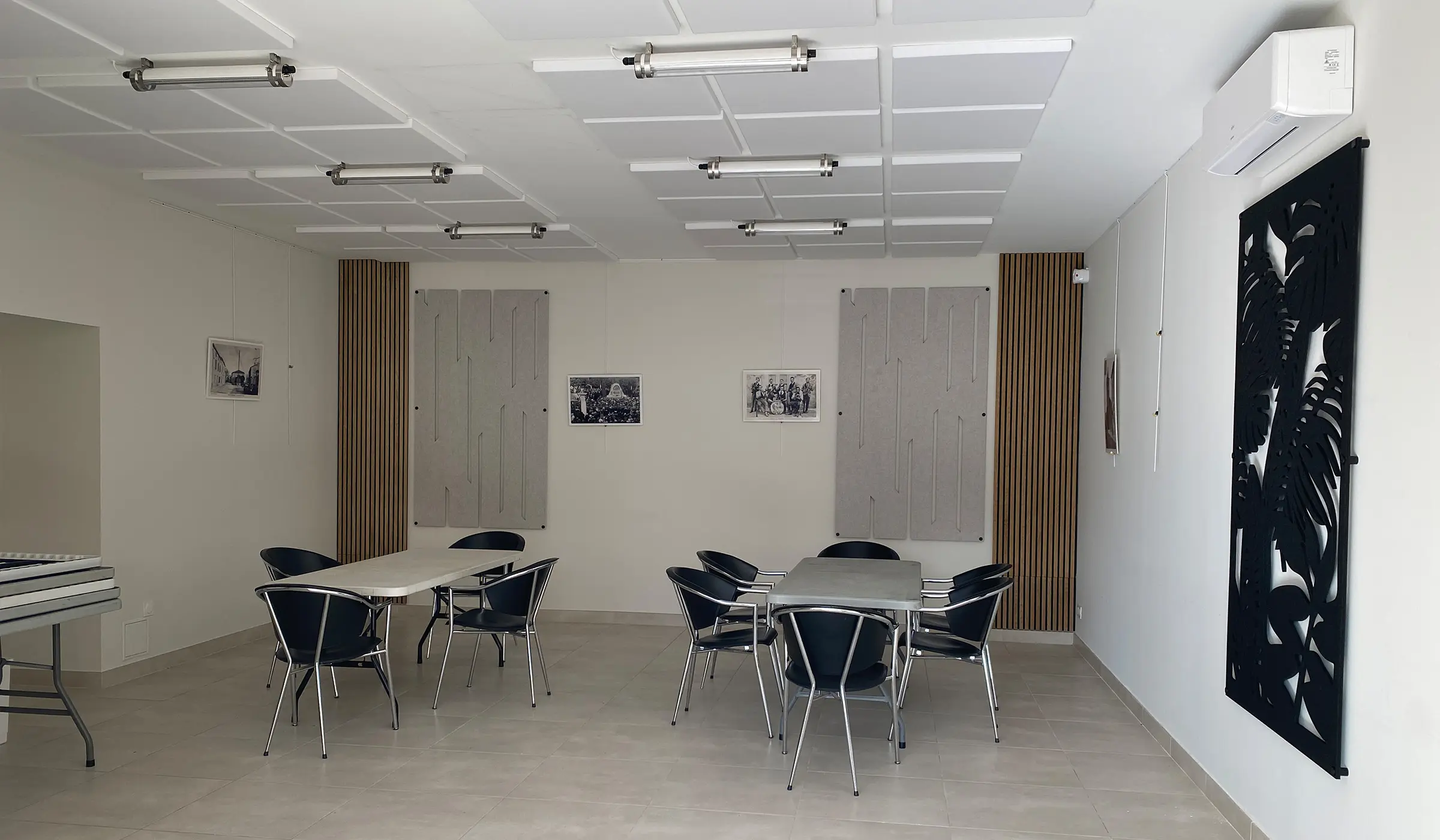 Traitement acoustique Mairie de saint nazaire par Xylecho