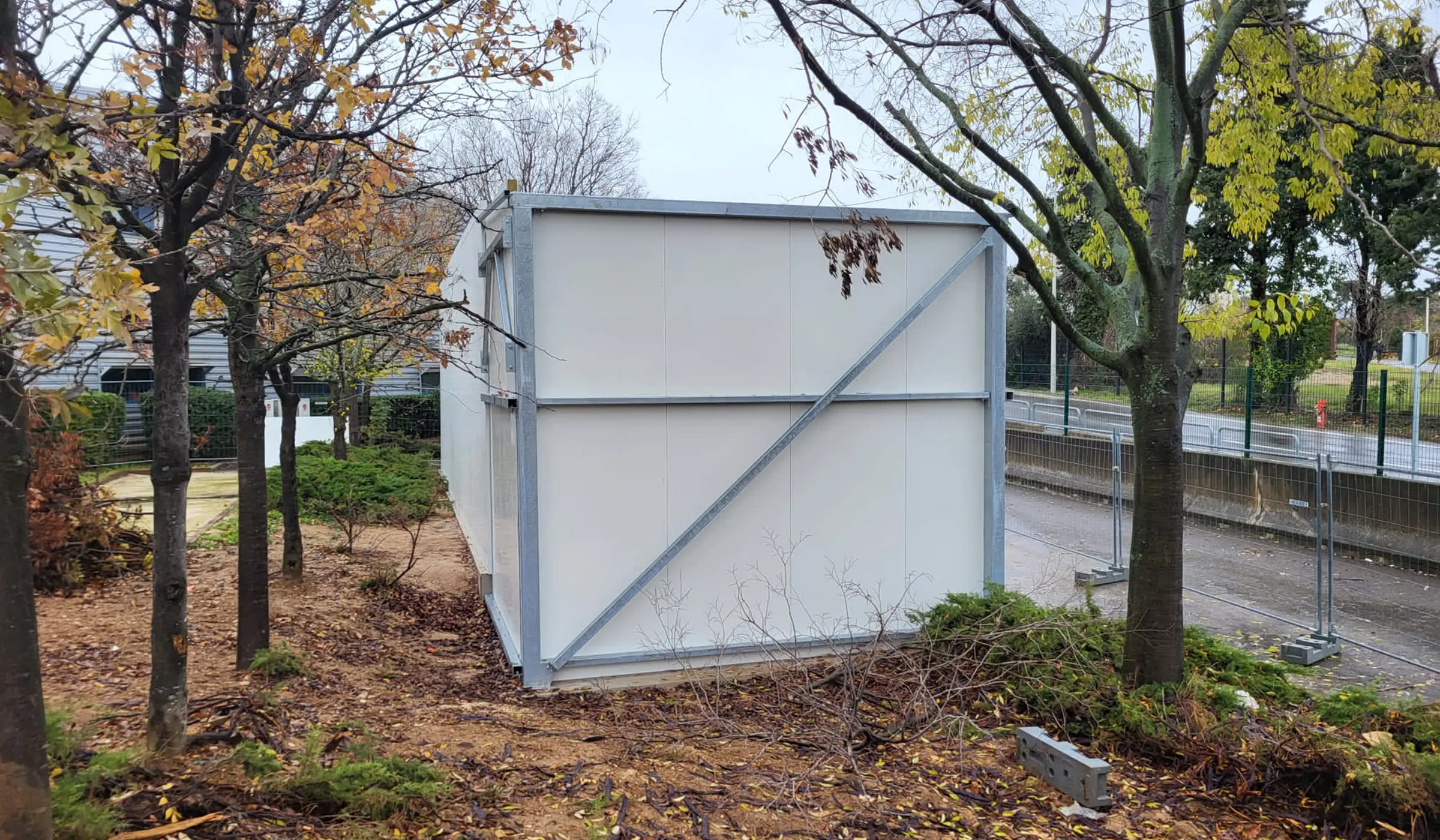 Traitement acoustique école centrale de Marseille par Xylecho