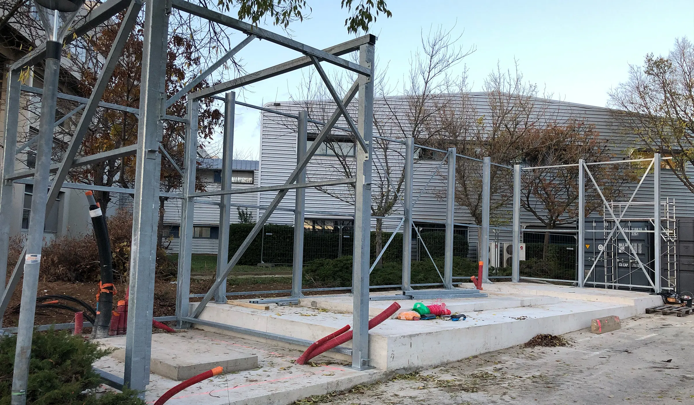 Traitement acoustique école centrale de Marseille par Xylecho