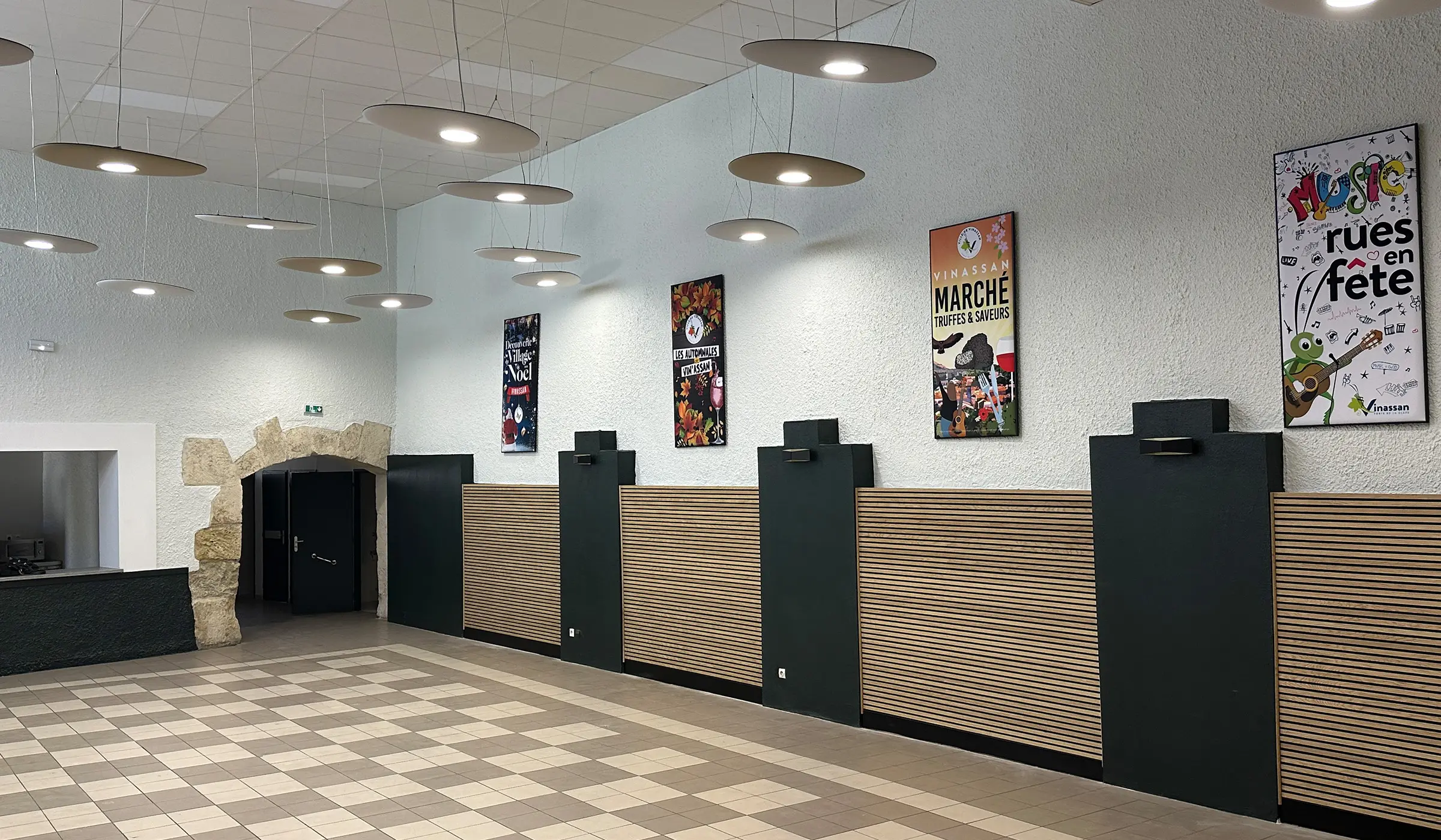 Traitement acoustique Salle Leon Caraveilhee par Xylecho