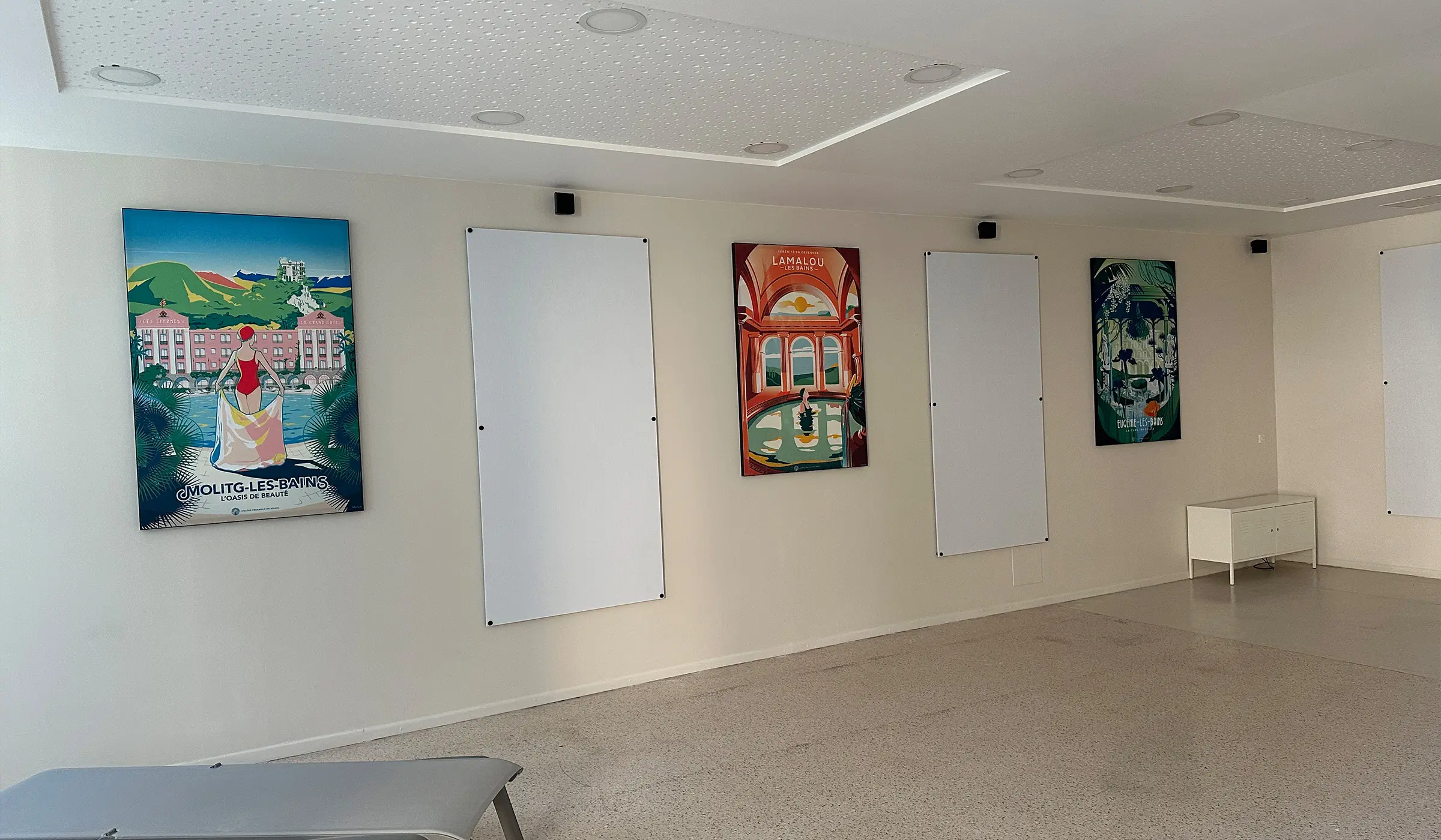 Traitement acoustiqueChaine thermale du soleil Lamalou-le-bains par XylechoTraitement acoustique Chaine thermale du soleil Lamalou-le-bains par Xylecho