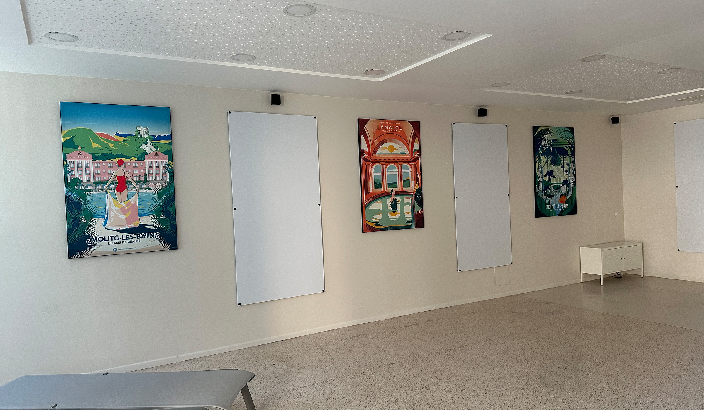 Traitement acoustiqueChaine thermale du soleil Lamalou-le-bains par XylechoTraitement acoustique Chaine thermale du soleil Lamalou-le-bains par Xylecho