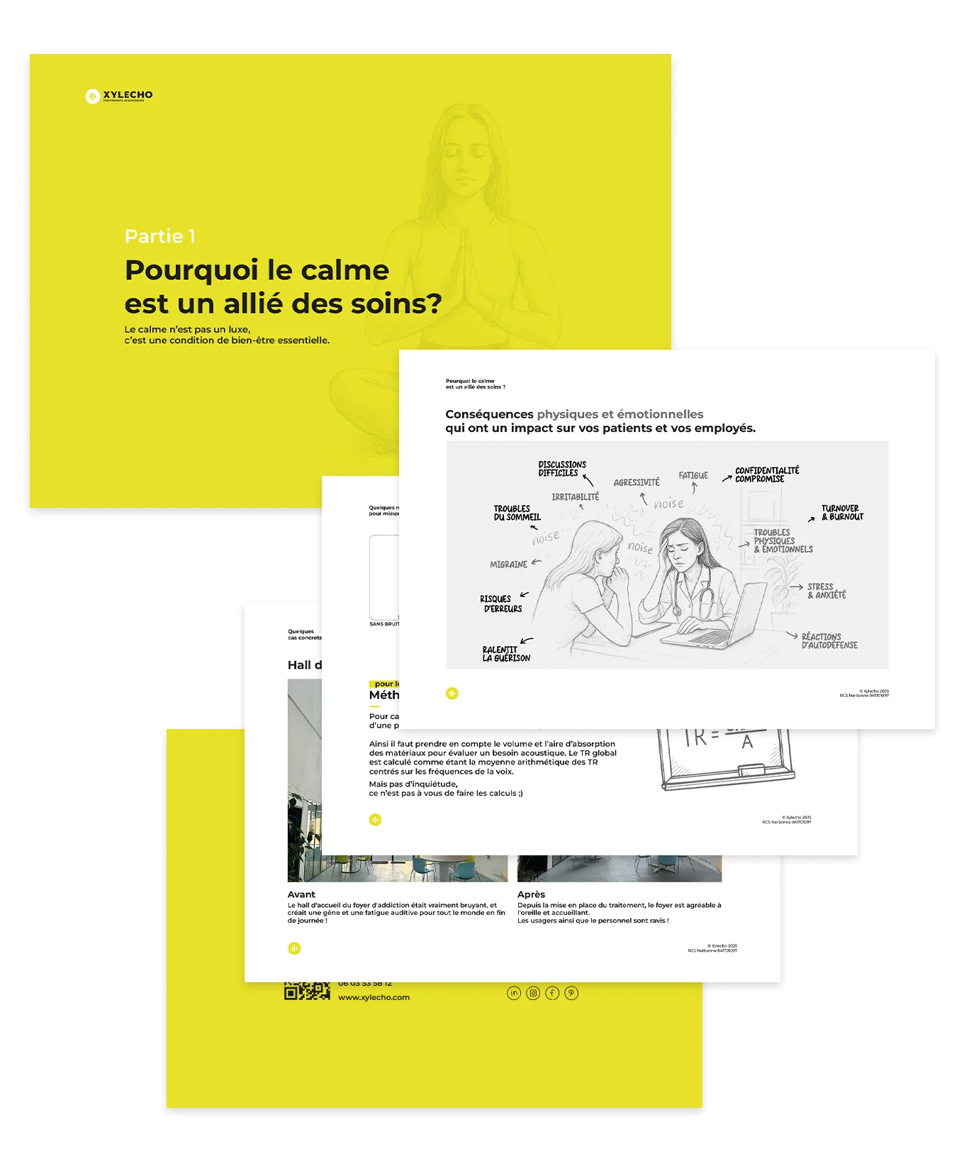 Dans le milieu médical, le bruit est un enjeu crucial pour le bien-être