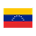 Flag of Venezuela with horizontal yellow, blue, and red stripes and a curved row of white stars in the center.