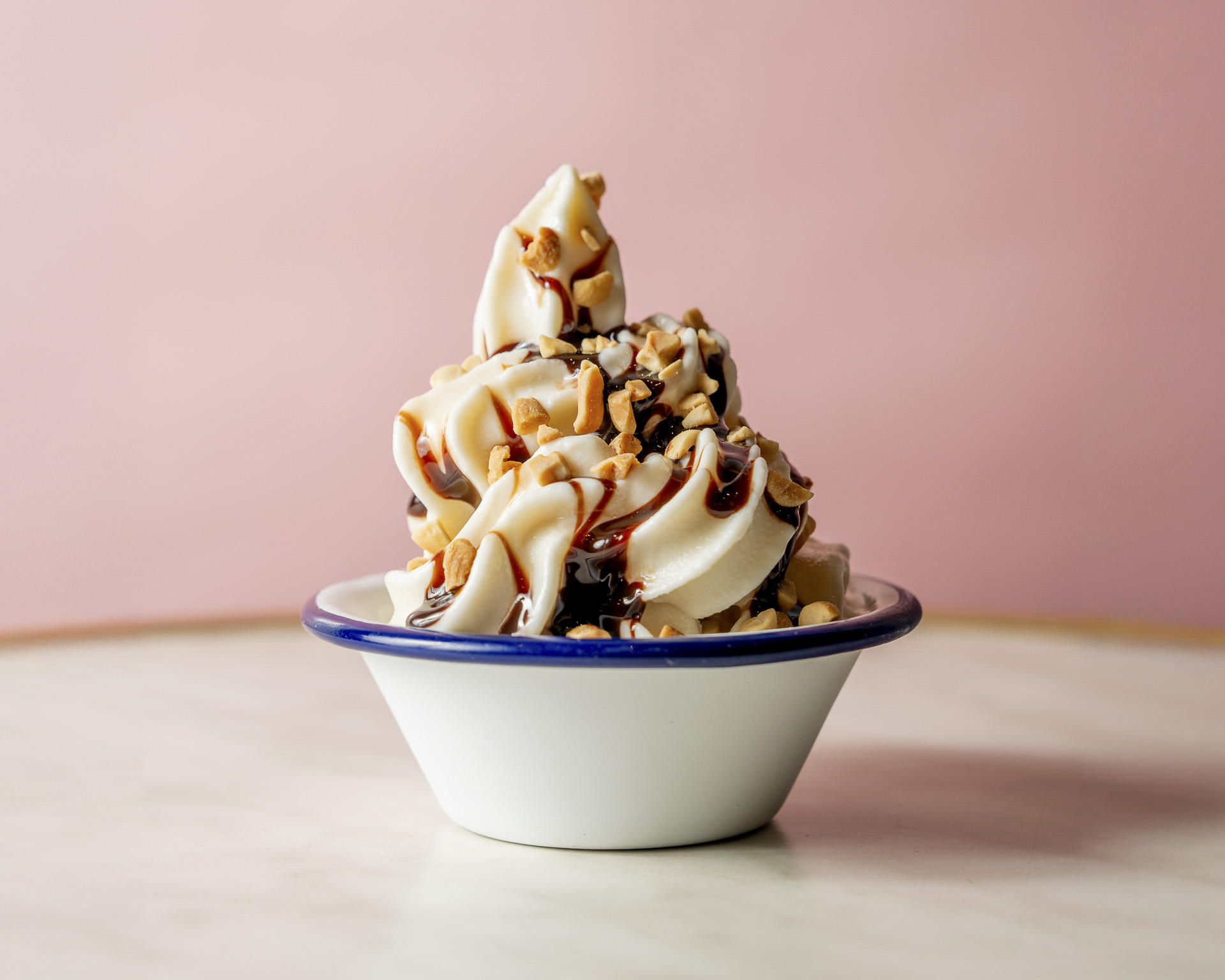 Sundae de Tatie au lait des îles de Jersey - Chocolat