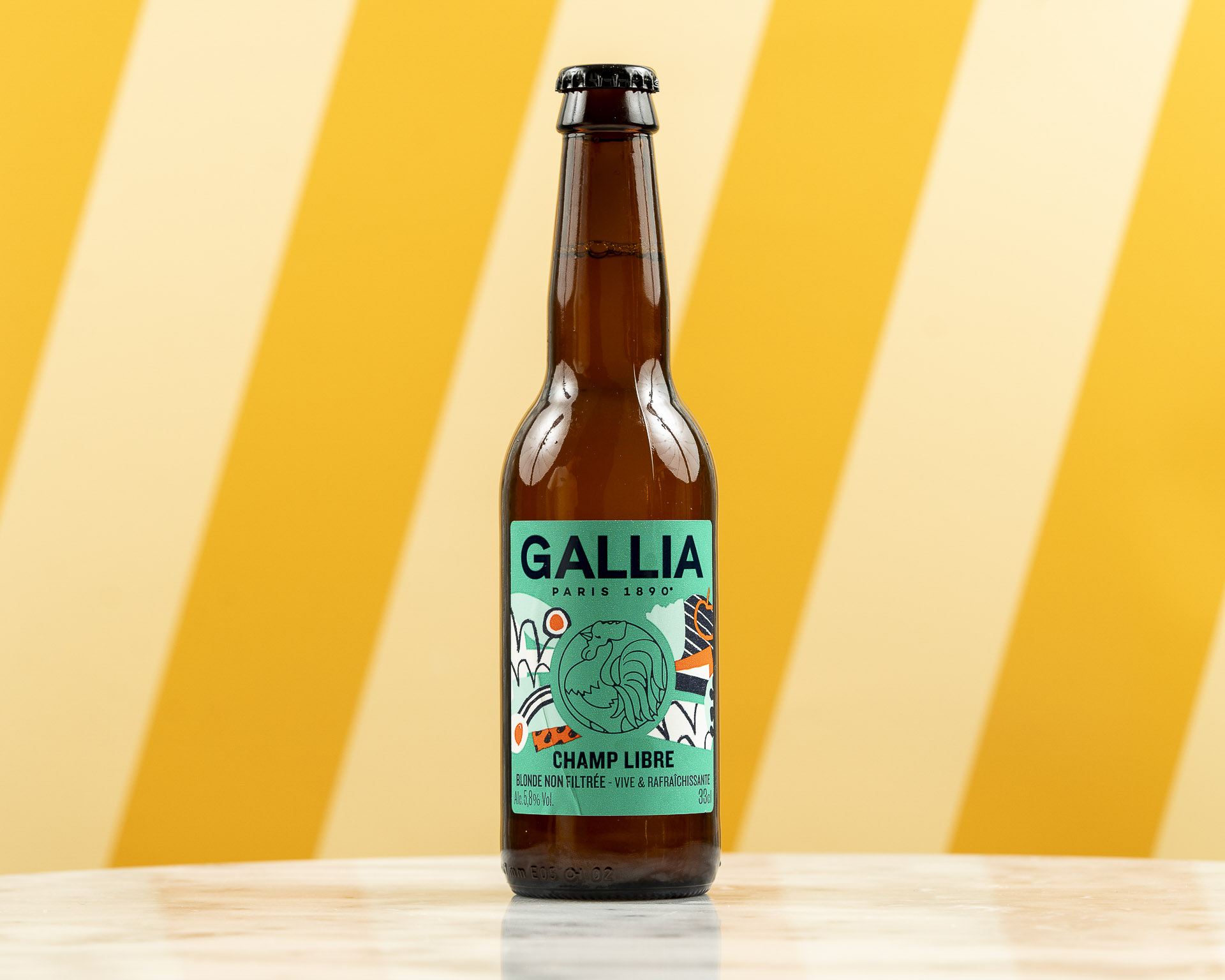 Gallia - Bière blonde Champ Libre