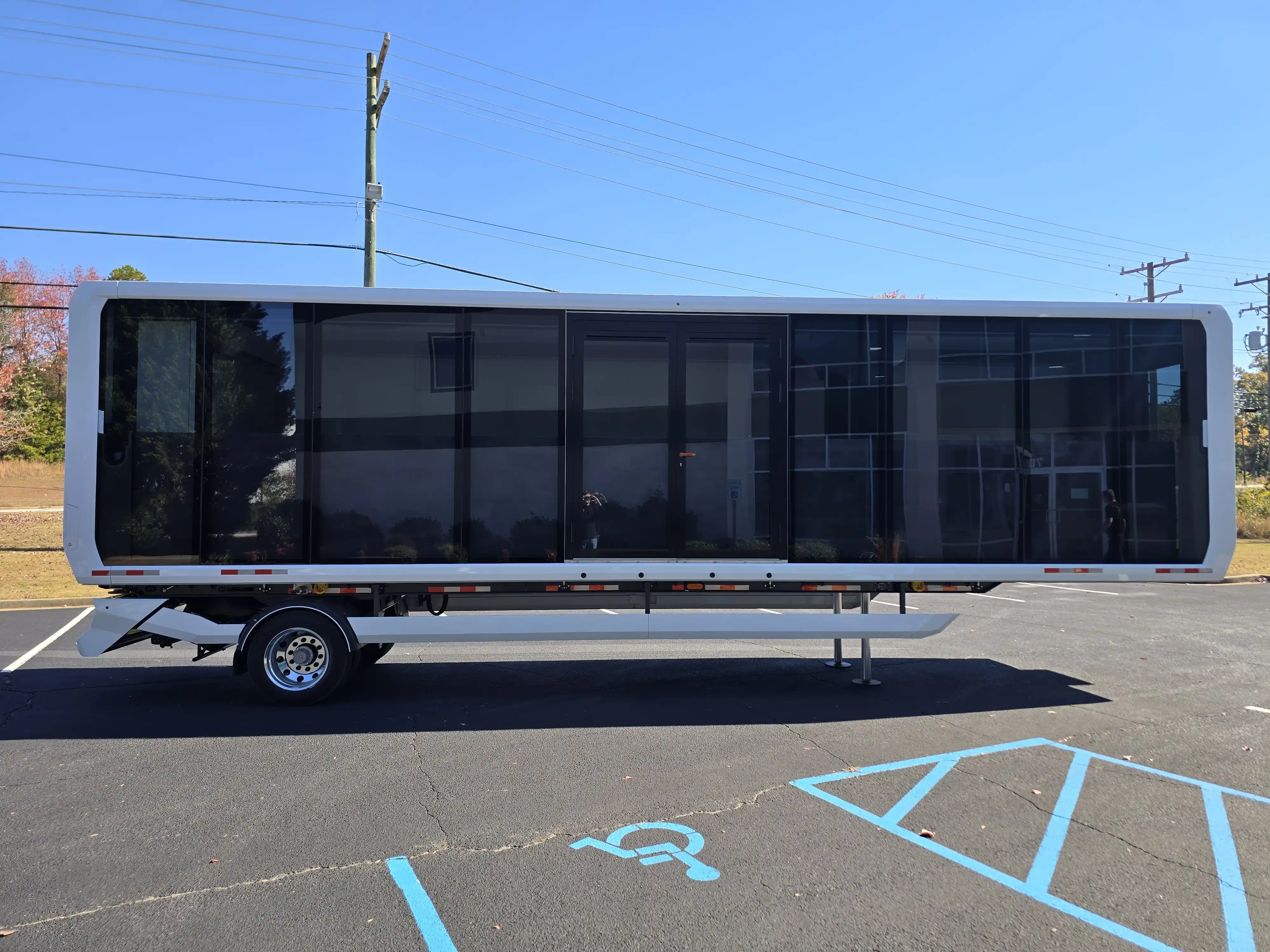 Expandable Touchdown 38ft ready for transport