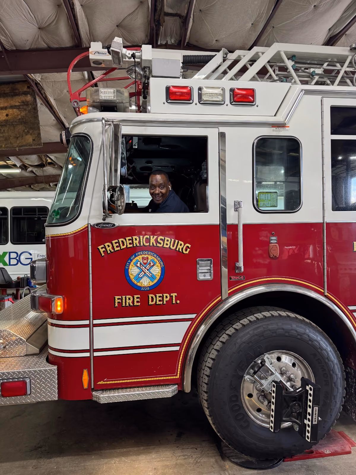 Aerial Testing for Fire Apparatus in Fredericksburg, Virginia