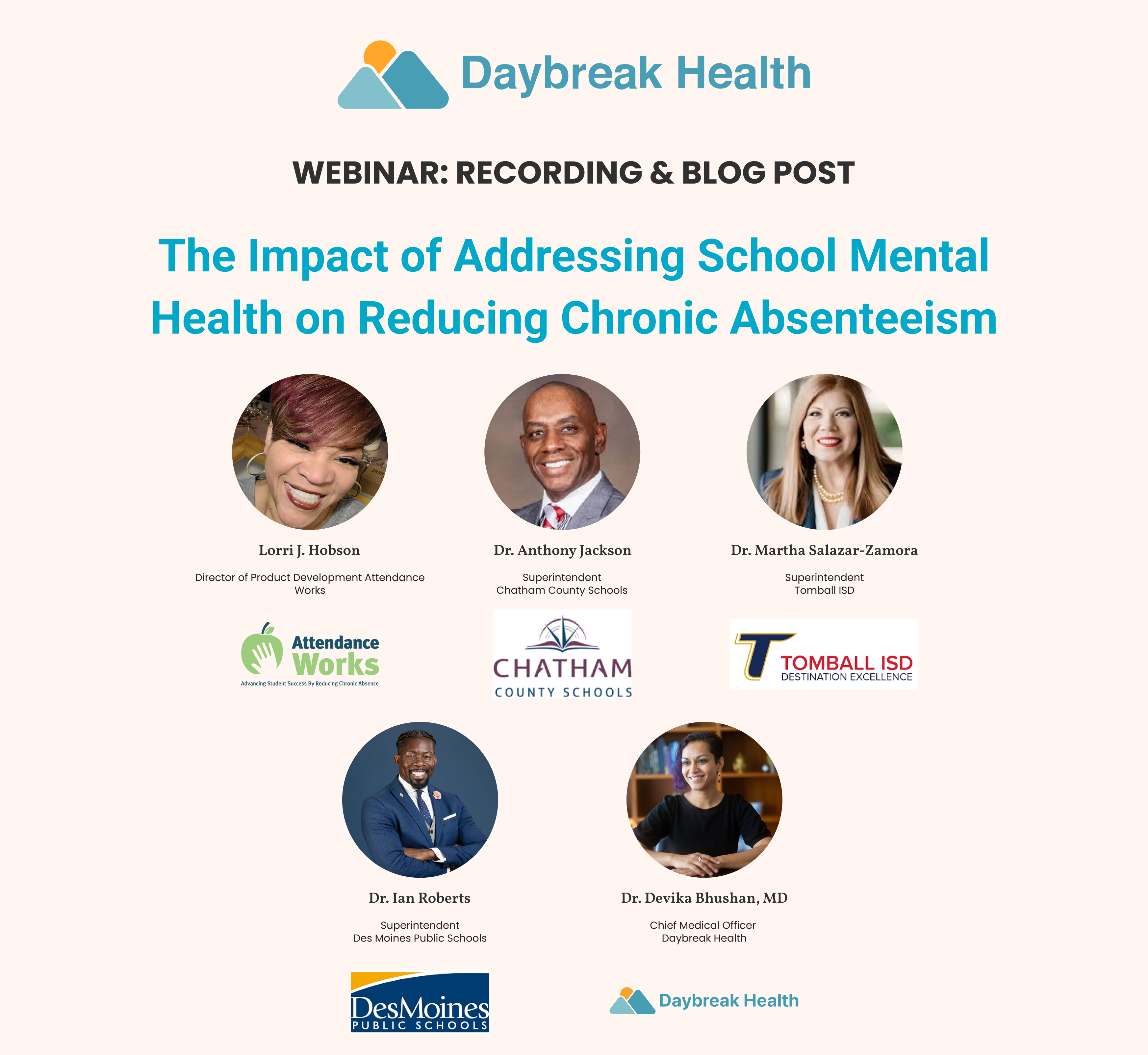 The Impact of Addressing School Mental Health on Reducing Chronic ...
