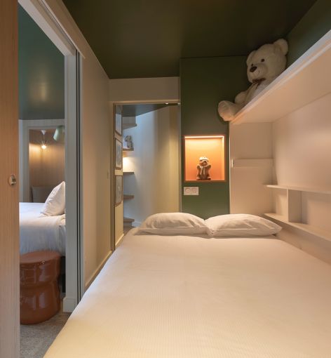 Chambre prestige famille Lykke à Chamonix