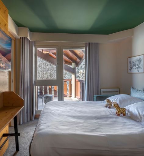 Chambre prestige famille Lykke à Chamonix