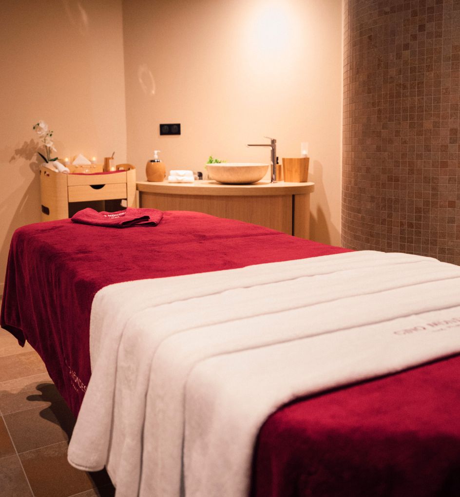Salle de soin - Spa et Bien-être Cinq Mondes | Lykke Hôtel & Spa Chamonix 4* | Au pied du Mont-Blanc 