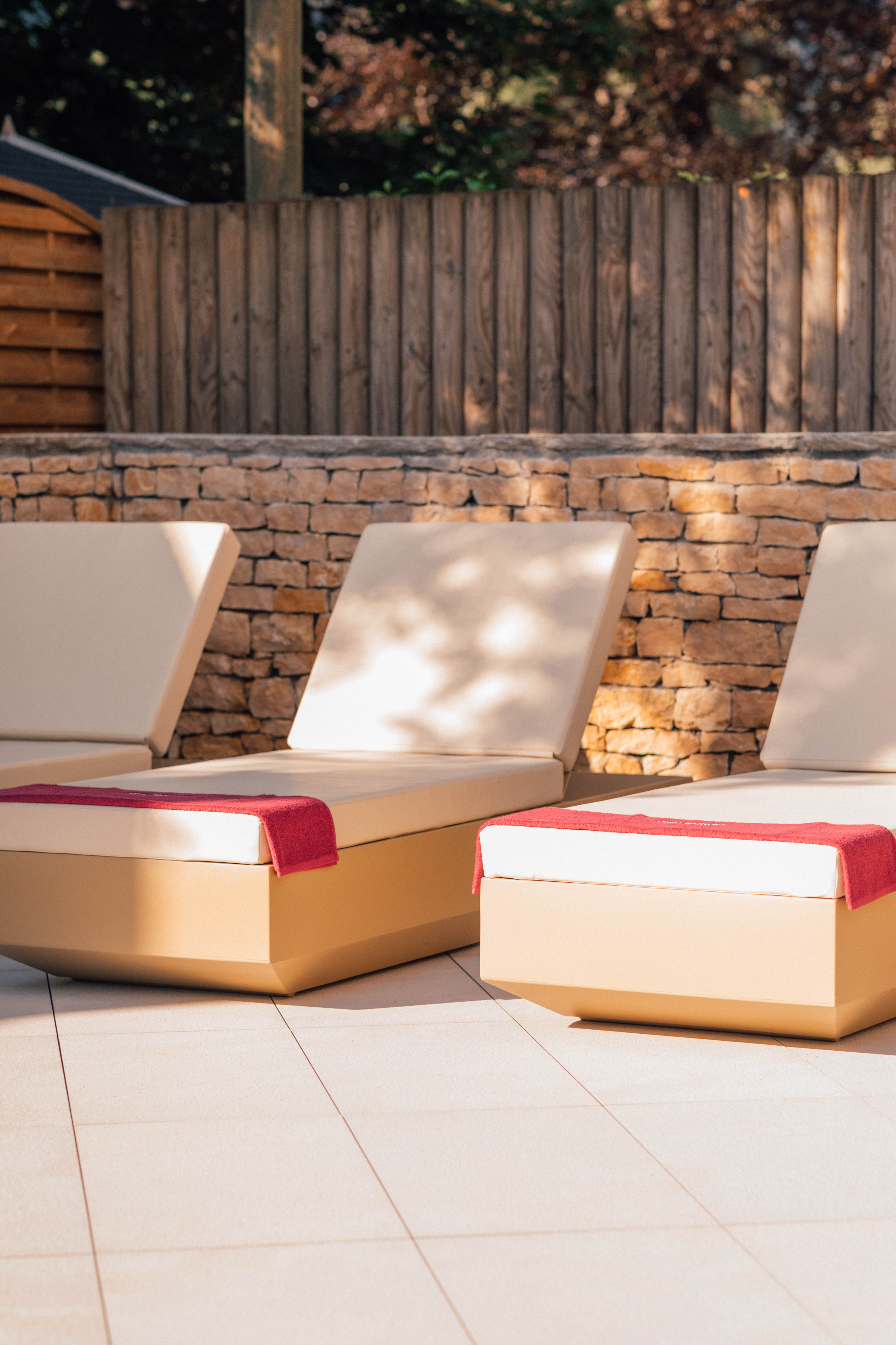 Terrasse face au Mont-Blanc au Lykke Chamonix