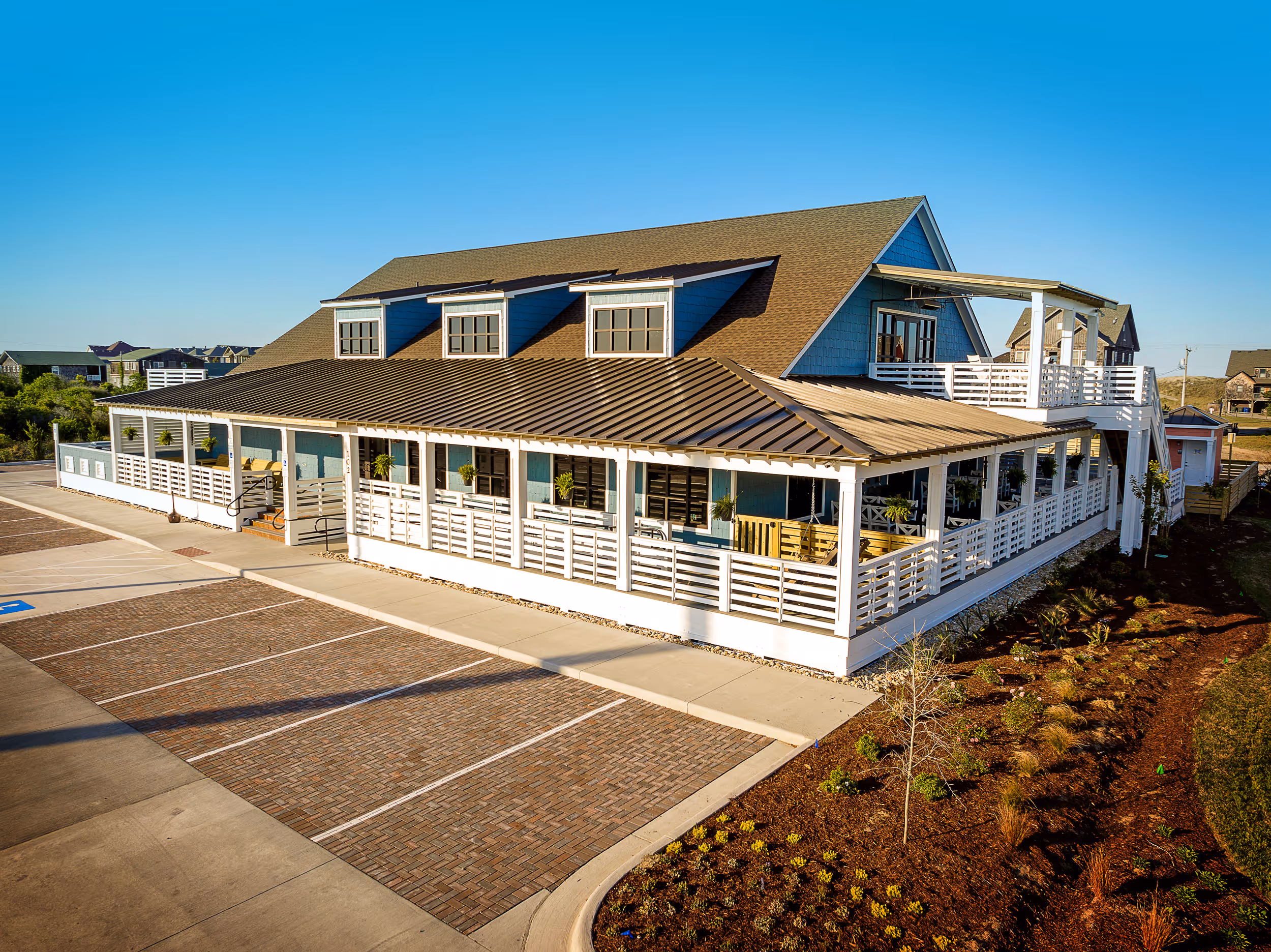 Blue Moon Beach Grill restaurant front view