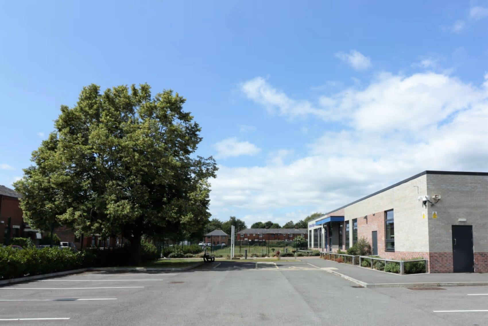 Project involved building a new school building within the grounds of the existing school.