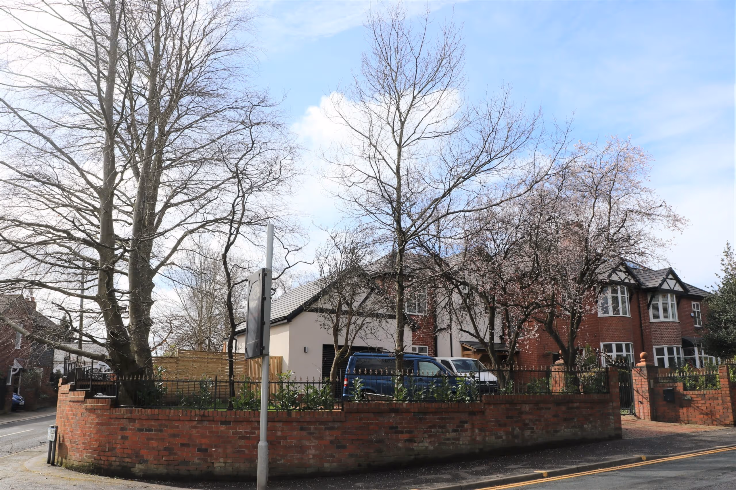 Project involved surveying trees within the property, which were protected by a Tree Preservation Order.