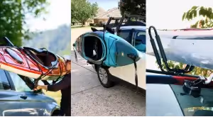 vehicle lift-assist system for kayaks
