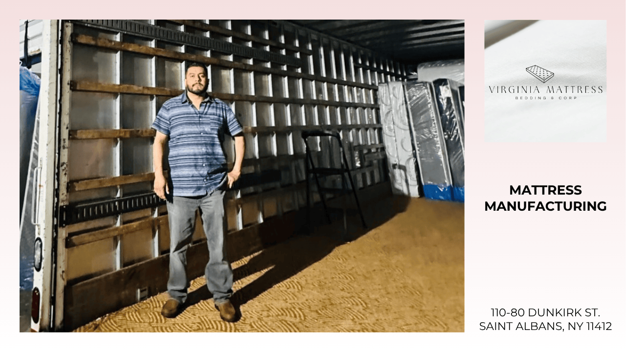 Virginia Mattress & Bedding Corp. is a mattress manufacturing company located in the St. Albans neighborhood of Queens. Established in 2015, the business is 100% owned by its president, Mr. Jaime Rendon Pineda. Mr. Pineda is originally from Mexico and is a native Spanish speaker.