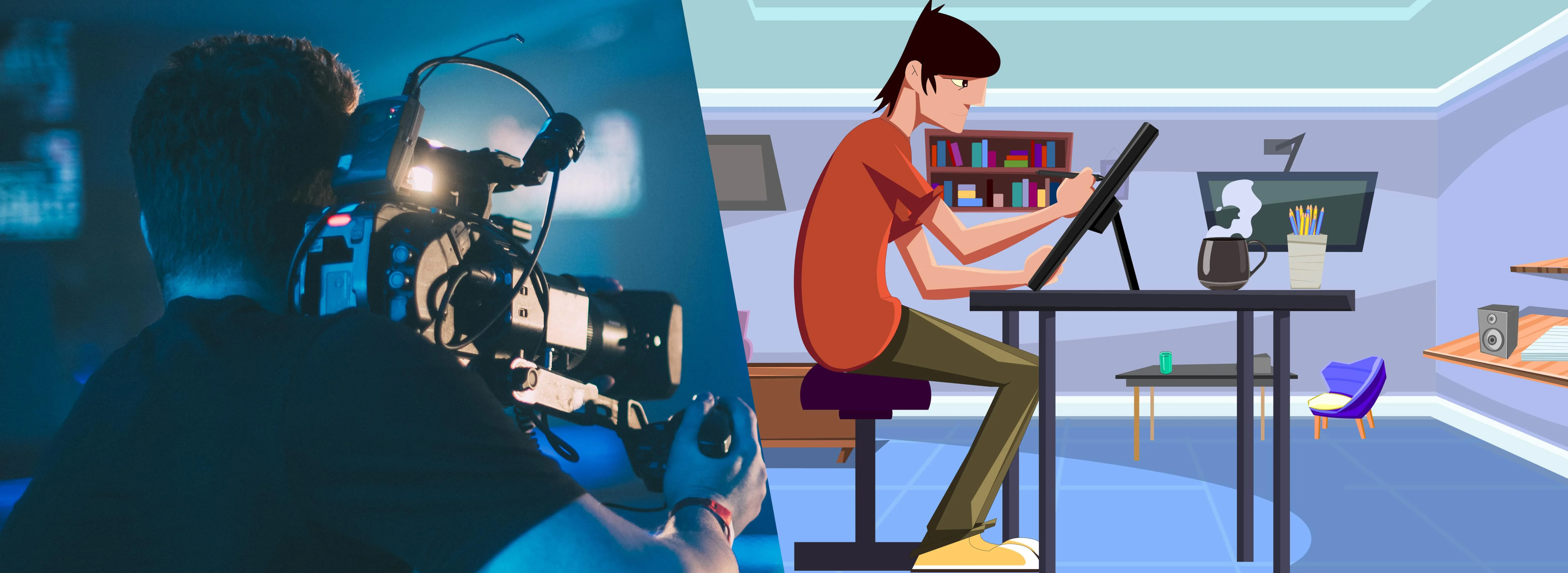 live action vs animation