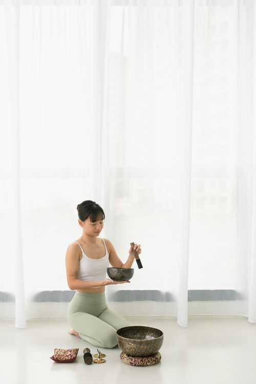 Try out our sound healing class to check in with both your body and mind - Sunday Pilates
