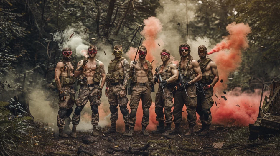 Firmenfeier paintball