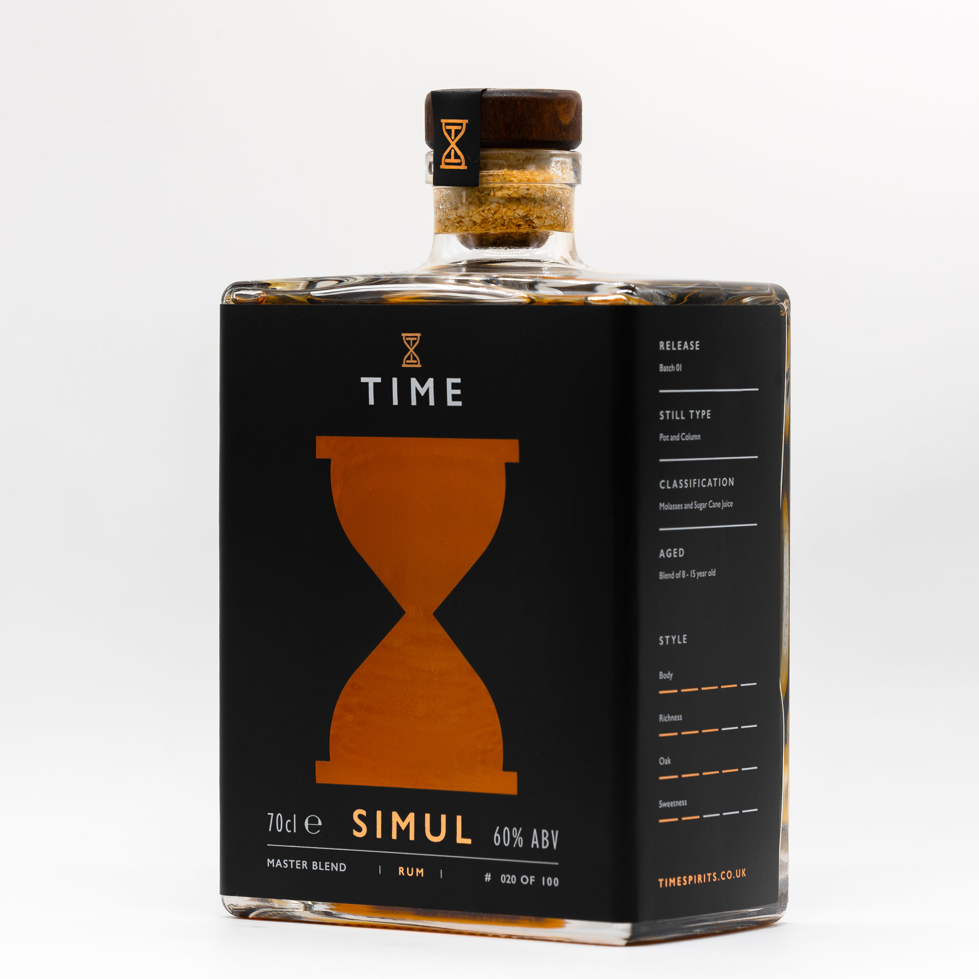Bottle of Time Spirits Simul Rum